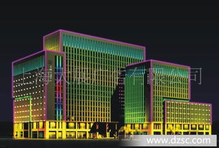 城市燈光照明太陽能供電系統工程與LED樓體亮化工程的融合應用